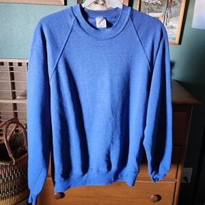 Jerzees Classic Blue Crewneck Sweater